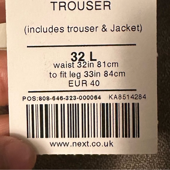 Taupe Textured Slim Fit Suit Set - Picture 10 of 12